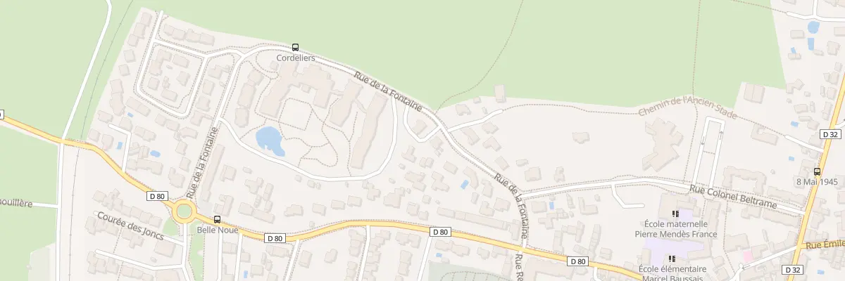 Plan du 18 Rue de la Fontaine - Olonne aux Sables-d’Olonne