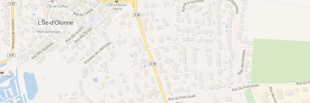 Plan du 11 Rue de la Vertonne à L’Île-d’Olonne