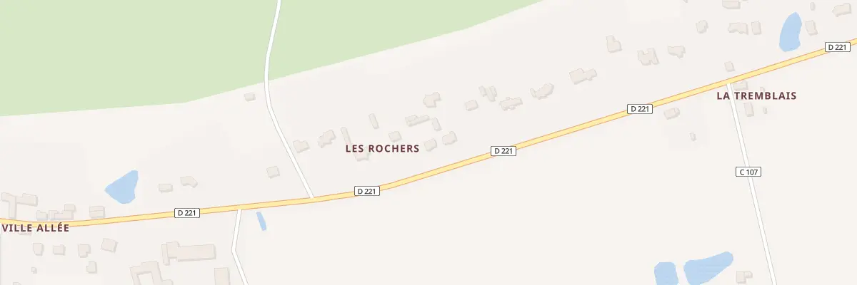 Plan du 5278 Le Rocher à Hédé-Bazouges