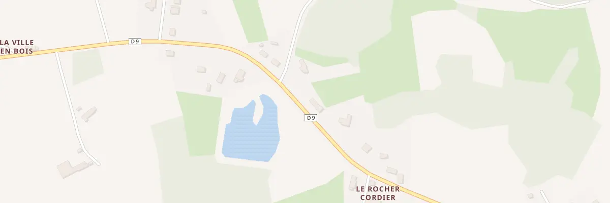 Plan du 5282 Les Deserts à Bonnemain