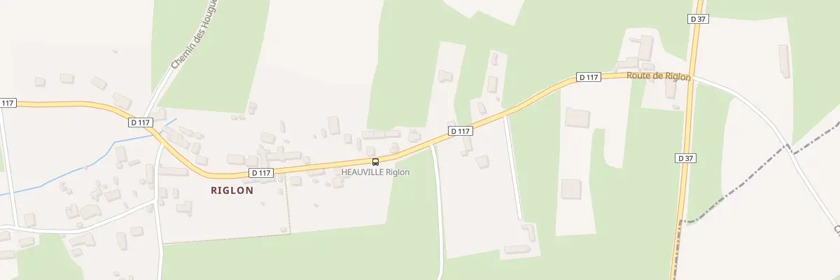 Plan du 41 Riglon à Héauville
