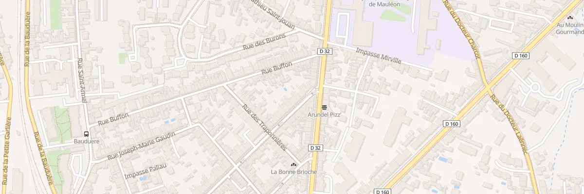 Plan du 87B Rue de la Justice aux Sables-d’Olonne