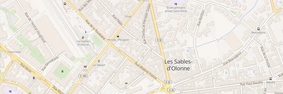 Plan du 17 Rue Jacques Petit aux Sables-d’Olonne