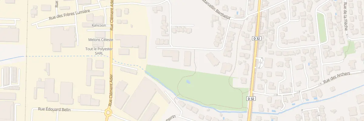 Plan du 15 Rue Rose Valland aux Sables-d’Olonne