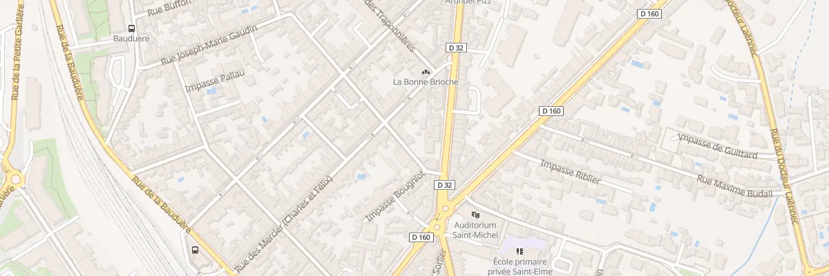 Plan du 4 Rue Victor Petiteau aux Sables-d’Olonne