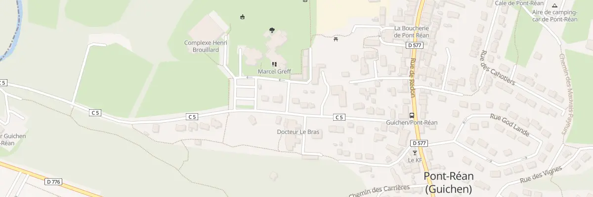 Plan du 12 Rue de Louvain à Guichen