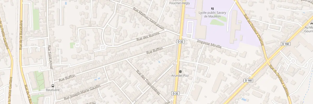 Plan du 17 Rue Buffon aux Sables-d’Olonne