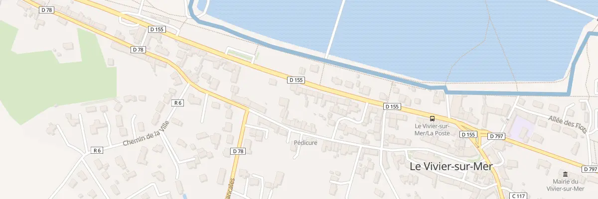 Plan du 36 Rue de la Grève au Vivier-sur-Mer