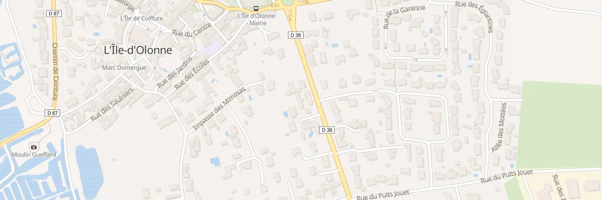 Plan du 18 Rue de la Vertonne à L’Île-d’Olonne