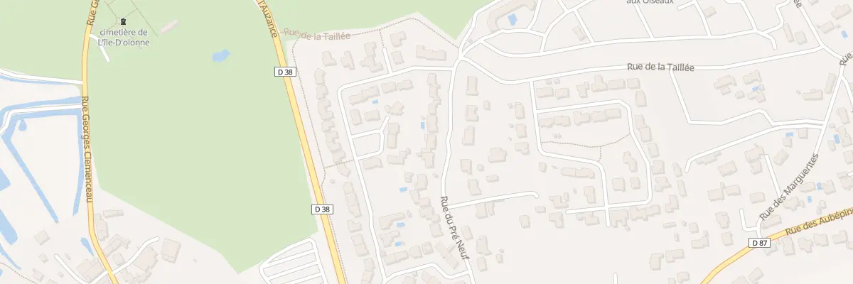 Plan du 17 Rue du Pré Neuf à L’Île-d’Olonne