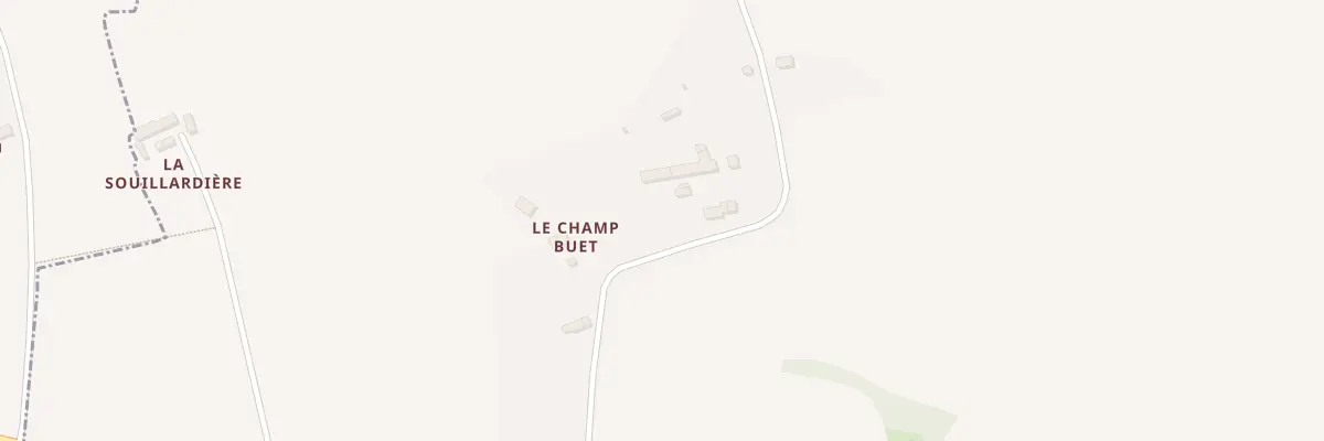 Plan du 25 Champ Buet à Combourg