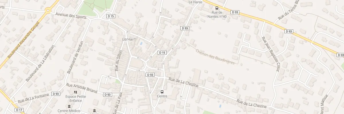 Plan du 2 Rue de Nantes à Saint-Étienne-de-Montluc