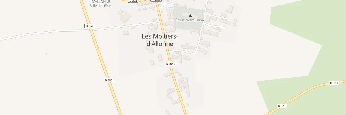 Plan du 21 Rue des Trois Forges aux Moitiers-d’Allonne