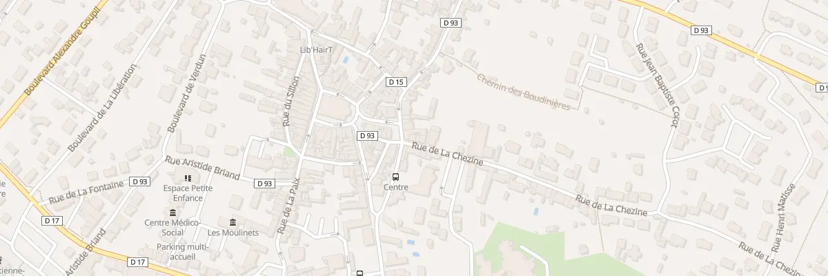 Plan du 3 Rue de la Chézine à Saint-Étienne-de-Montluc