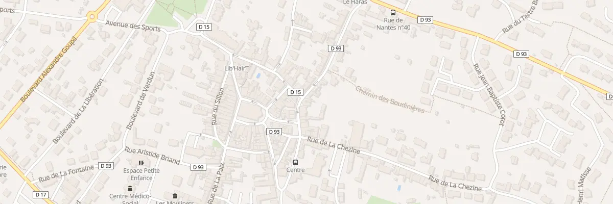 Plan du 14 Rue Georges Clemenceau à Saint-Étienne-de-Montluc