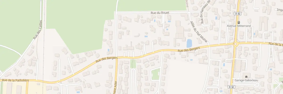 Plan du 24 Rue des Bergers aux Sables-d’Olonne