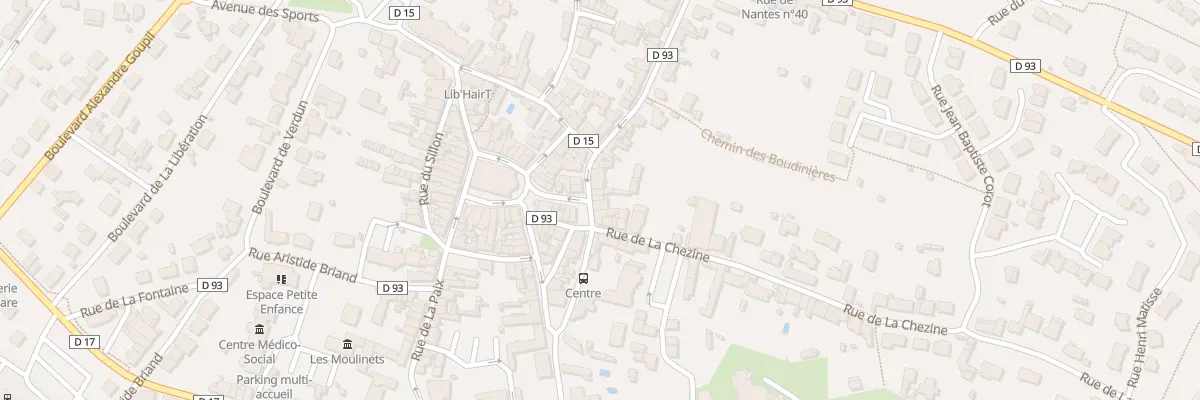 Plan du 6 Rue Georges Clemenceau à Saint-Étienne-de-Montluc