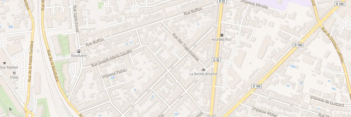 Plan du 69 Rue de la Justice aux Sables-d’Olonne