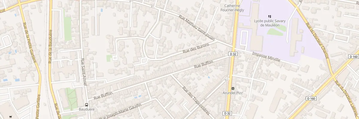 Plan du 15 Rue Les Burons aux Sables-d’Olonne