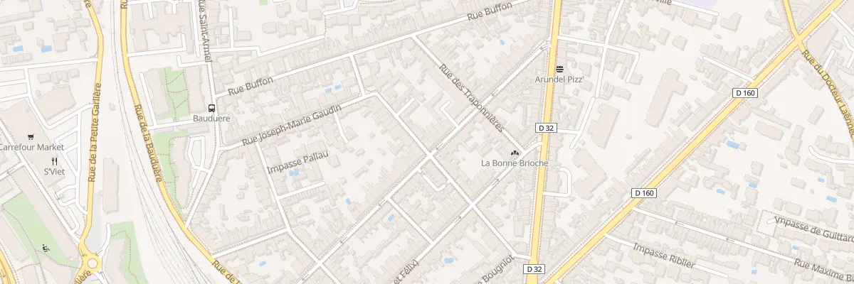 Plan du 20 Rue Victor Petiteau aux Sables-d’Olonne