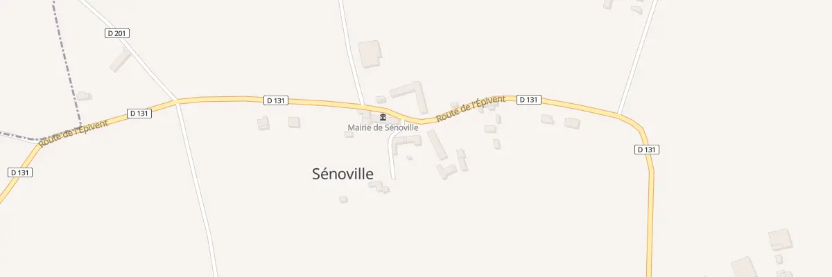 Plan du 11 Rte de l’Epivent à Sénoville