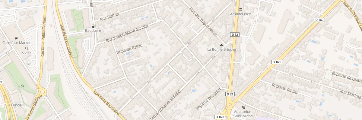 Plan du 46 Rue de la Justice aux Sables-d’Olonne