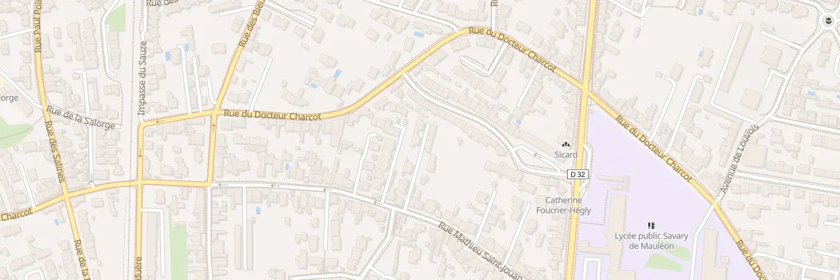 Plan du 36A Rue Mathieu Saint-Jouan aux Sables-d’Olonne