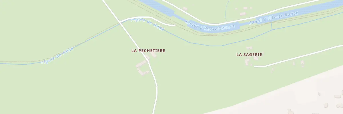 Plan du 6212 La Pêchetière à Hédé-Bazouges