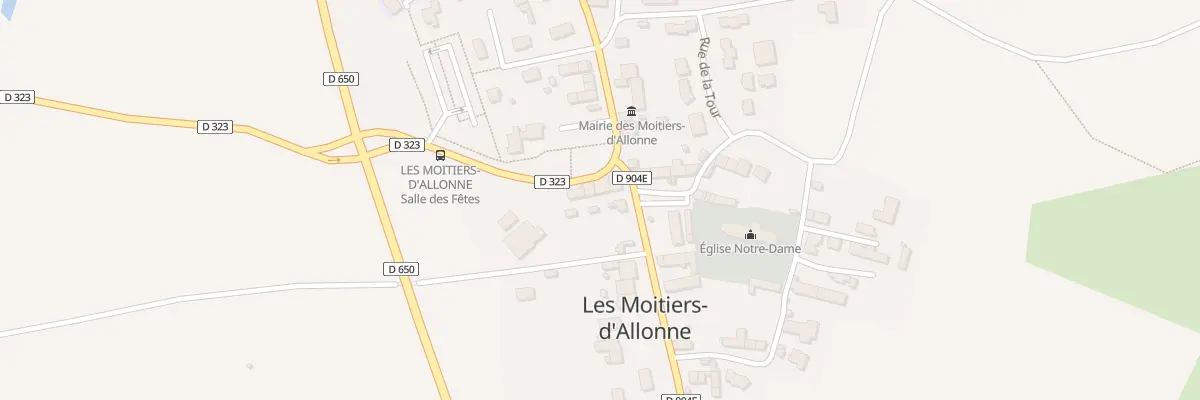 Plan du 14 Rue des Trois Forges aux Moitiers-d’Allonne