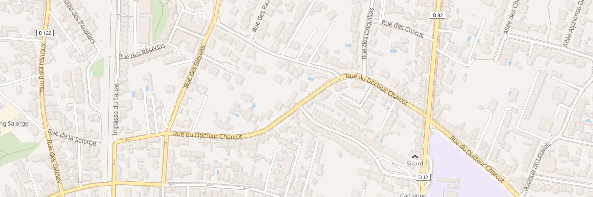 Plan du 104 Rue du Doc Charcot aux Sables-d’Olonne