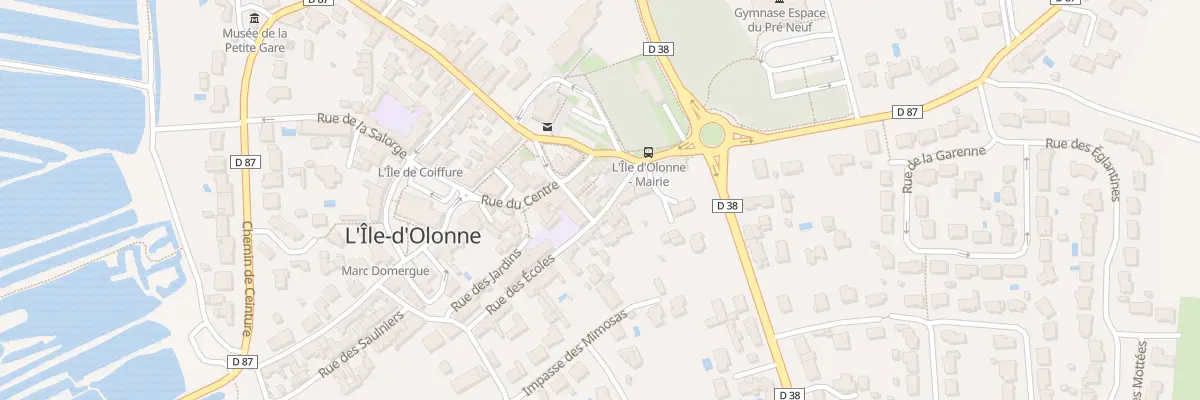 Plan du 4 Rue des Ecoles à L’Île-d’Olonne