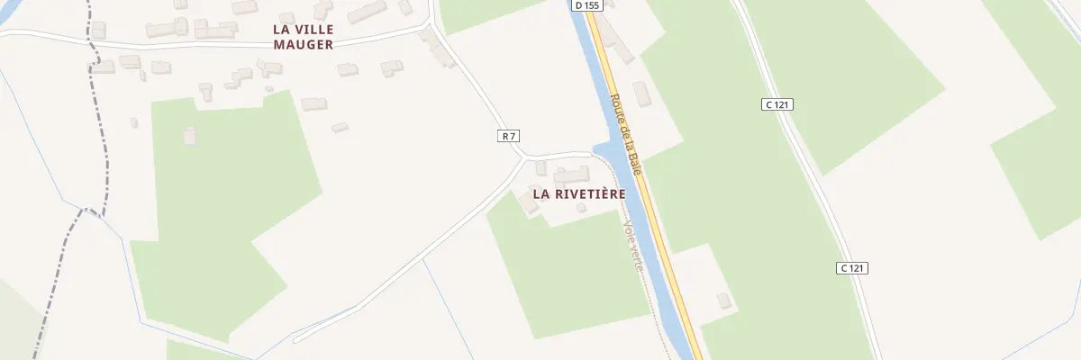 Plan du 2 La Rivetière à Mont-Dol