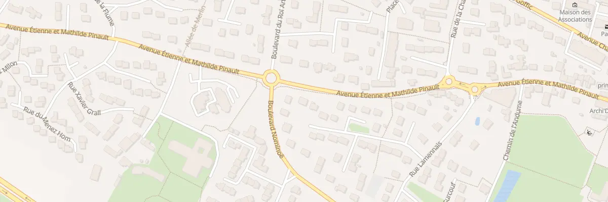 Plan du 8 Rue des Bonnets Rouges à Pacé