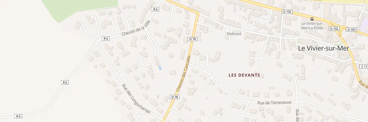 Plan du 7 Che des Cancales au Vivier-sur-Mer