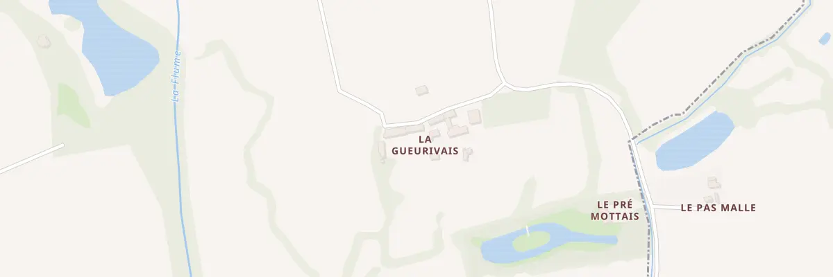 Plan du 5198 La Guérinais à Gévezé