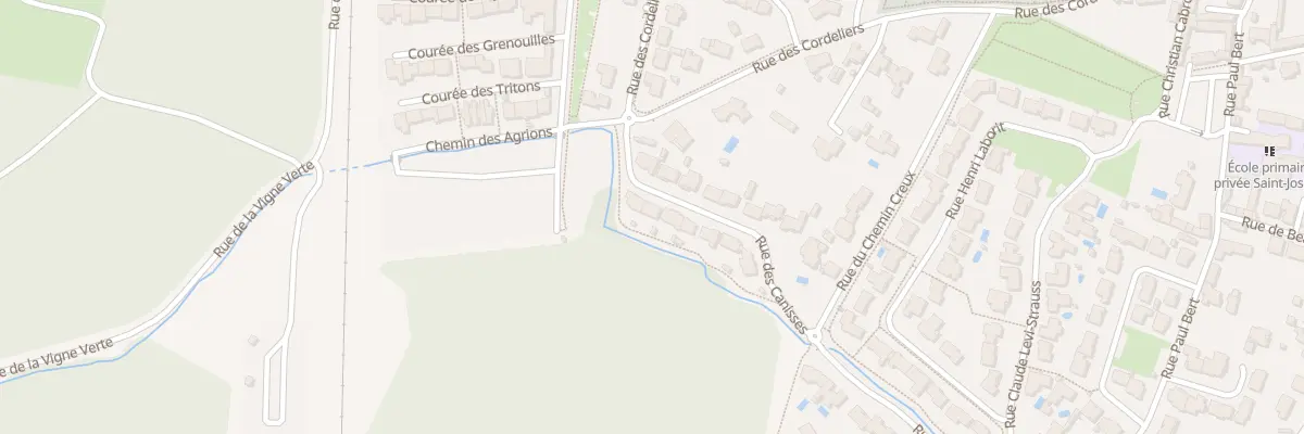 Plan du 4 Rue des Canisses aux Sables-d’Olonne