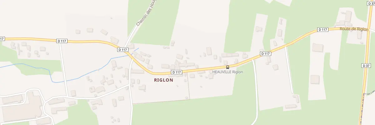 Plan du 31 Riglon à Héauville