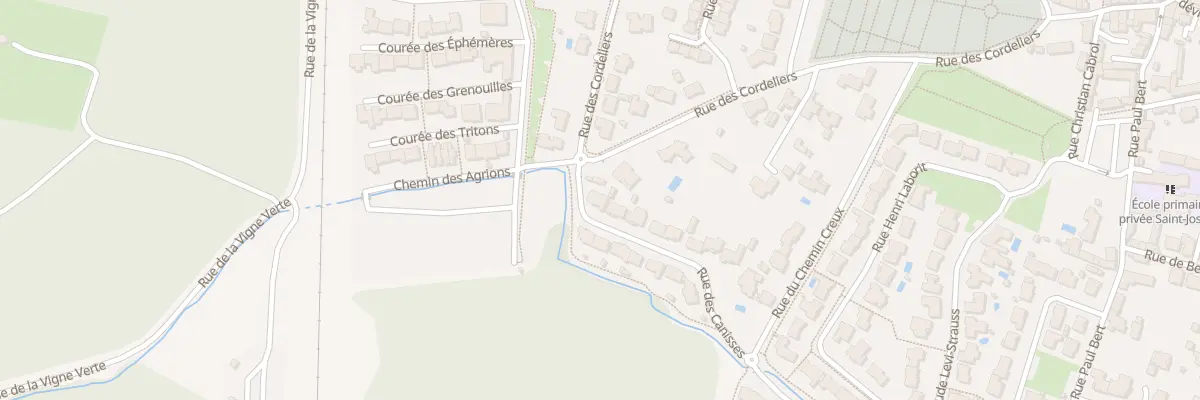 Plan du 1 Rue des Canisses aux Sables-d’Olonne