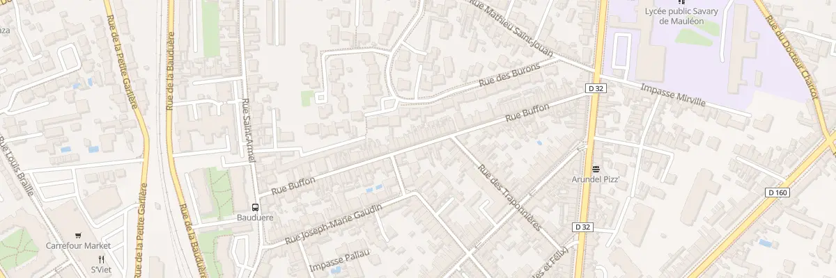 Plan du 54 Rue Buffon aux Sables-d’Olonne
