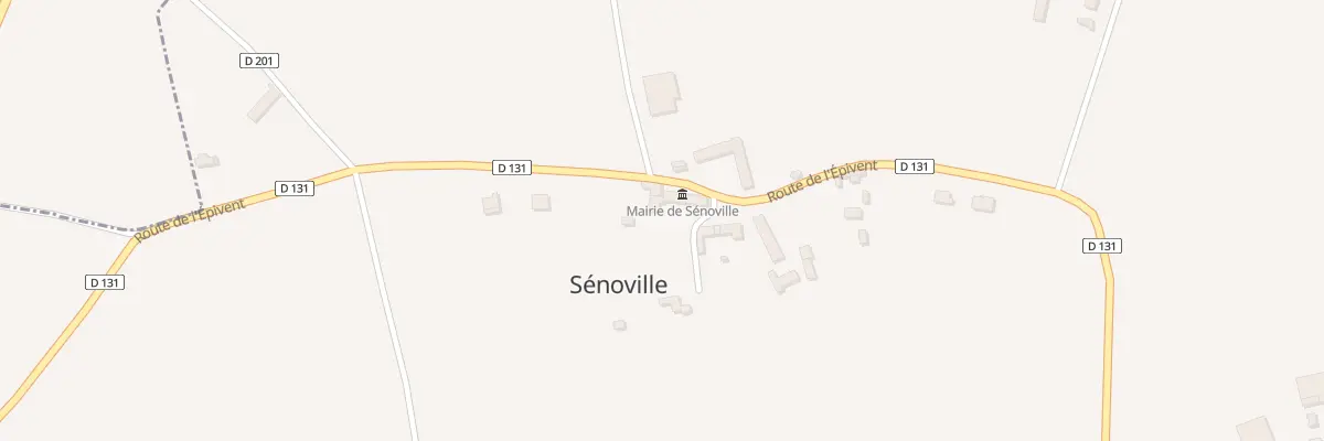 Plan du 25 Rte de l’Epivent à Sénoville