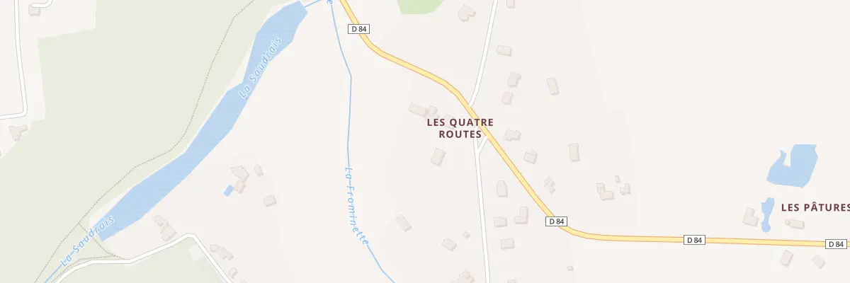 Plan du 6 Les Quatre Routes à Saint-Senoux