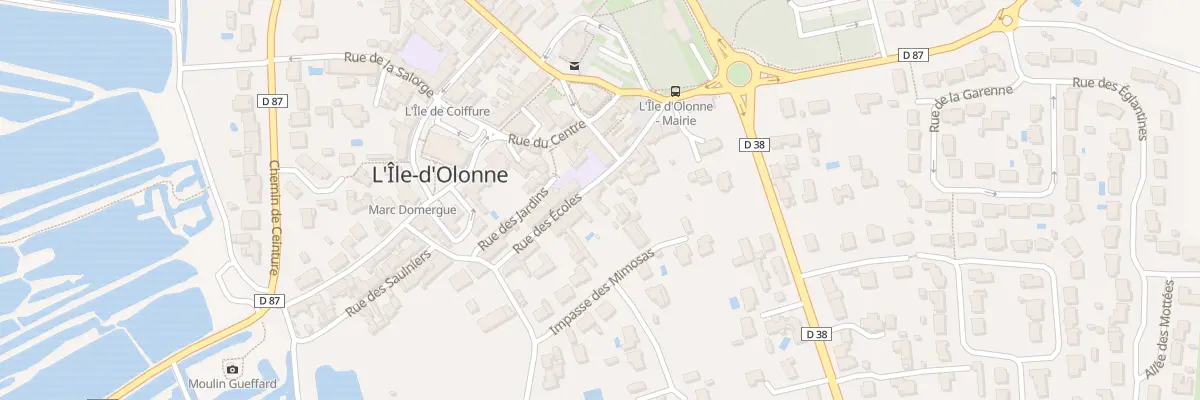 Plan du 17 Rue des Ecoles à L’Île-d’Olonne