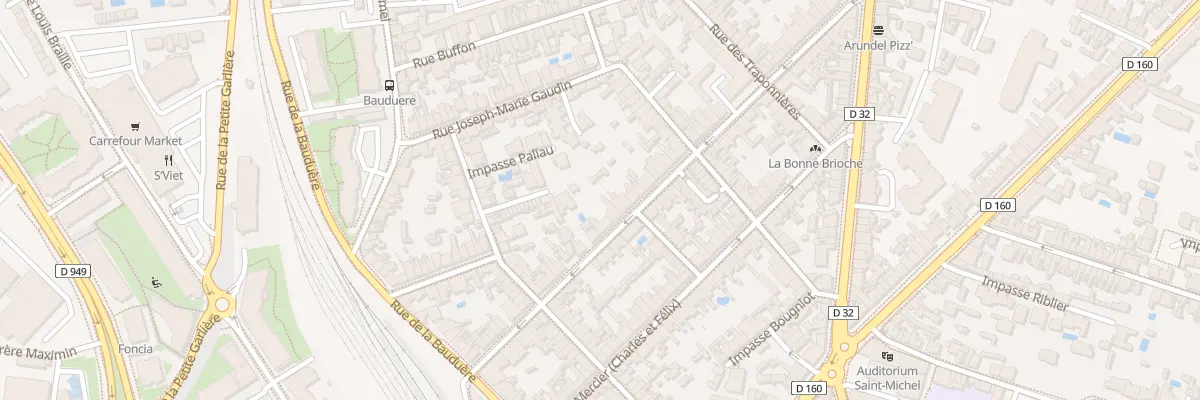 Plan du 41 Rue de la Justice aux Sables-d’Olonne