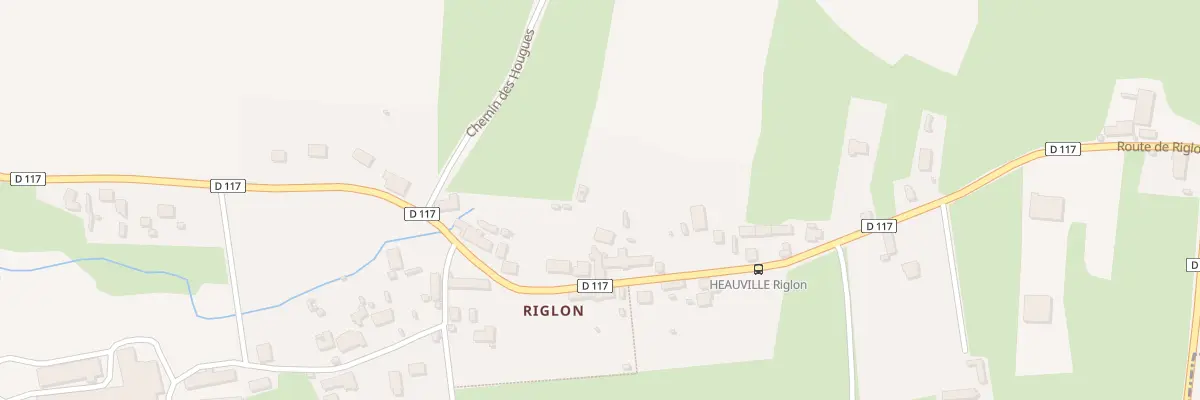 Plan du 27 Riglon à Héauville