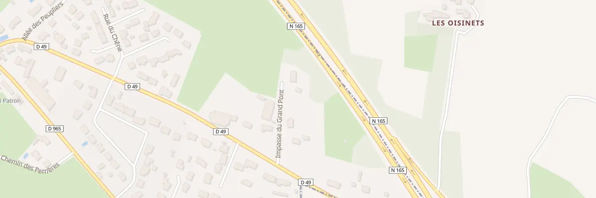 Plan du 25 Rue du Grand Pont au Temple-de-Bretagne