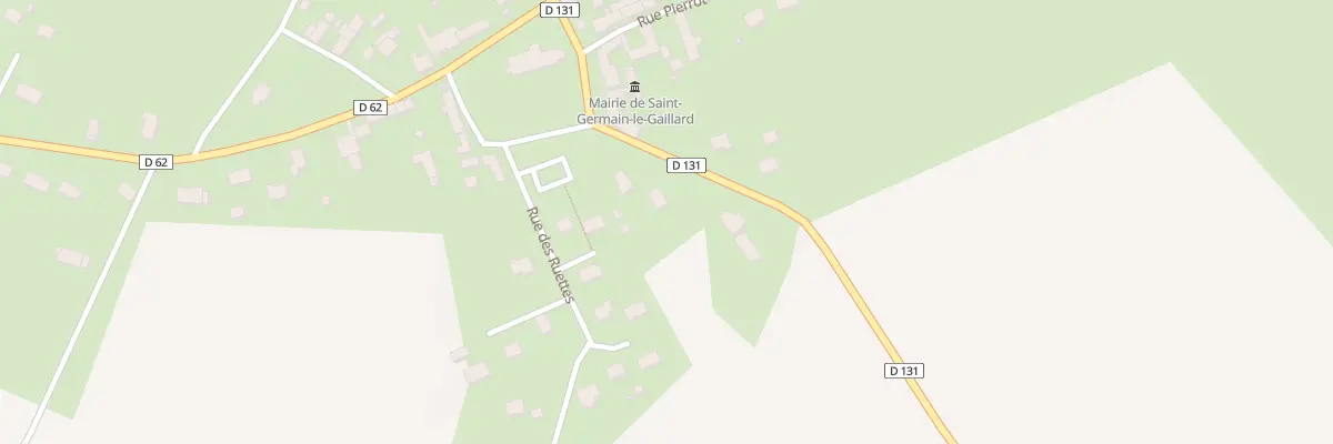 Plan du 6 Rte du Vrétot à Saint-Germain-le-Gaillard