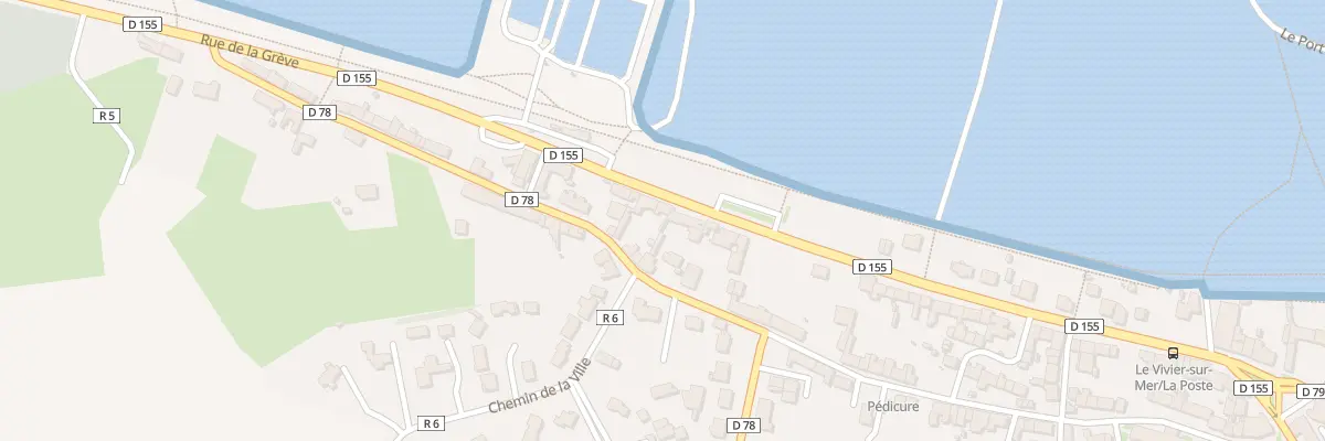 Plan du 52 Rue de la Grève au Vivier-sur-Mer
