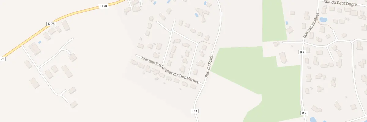 Plan du 29 Passerelles du Clos Herbet au Vivier-sur-Mer
