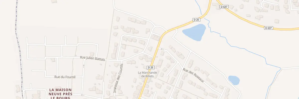 Plan du 1 Imp de la Galerie à Vignoc