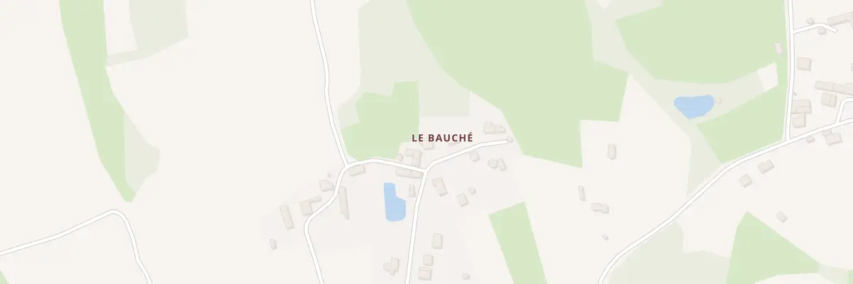 Plan du 5286 Le Bauchée à Bonnemain